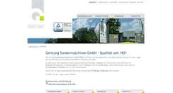 Desktop Screenshot of gerstung.de